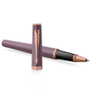 Parker Meridian Rollerbal Pen - Purple - Pink Gold Trim-Pen Boutique Ltd