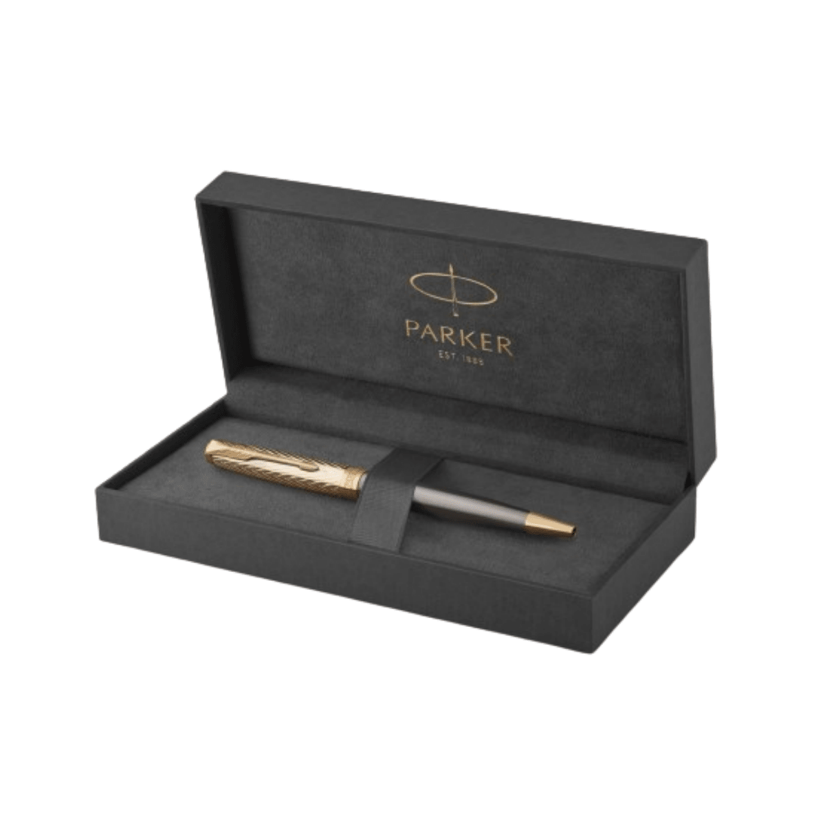 Parker Sonnet Ballpoint Pen - Arrow - Gold Trim - Pen Boutique Ltd