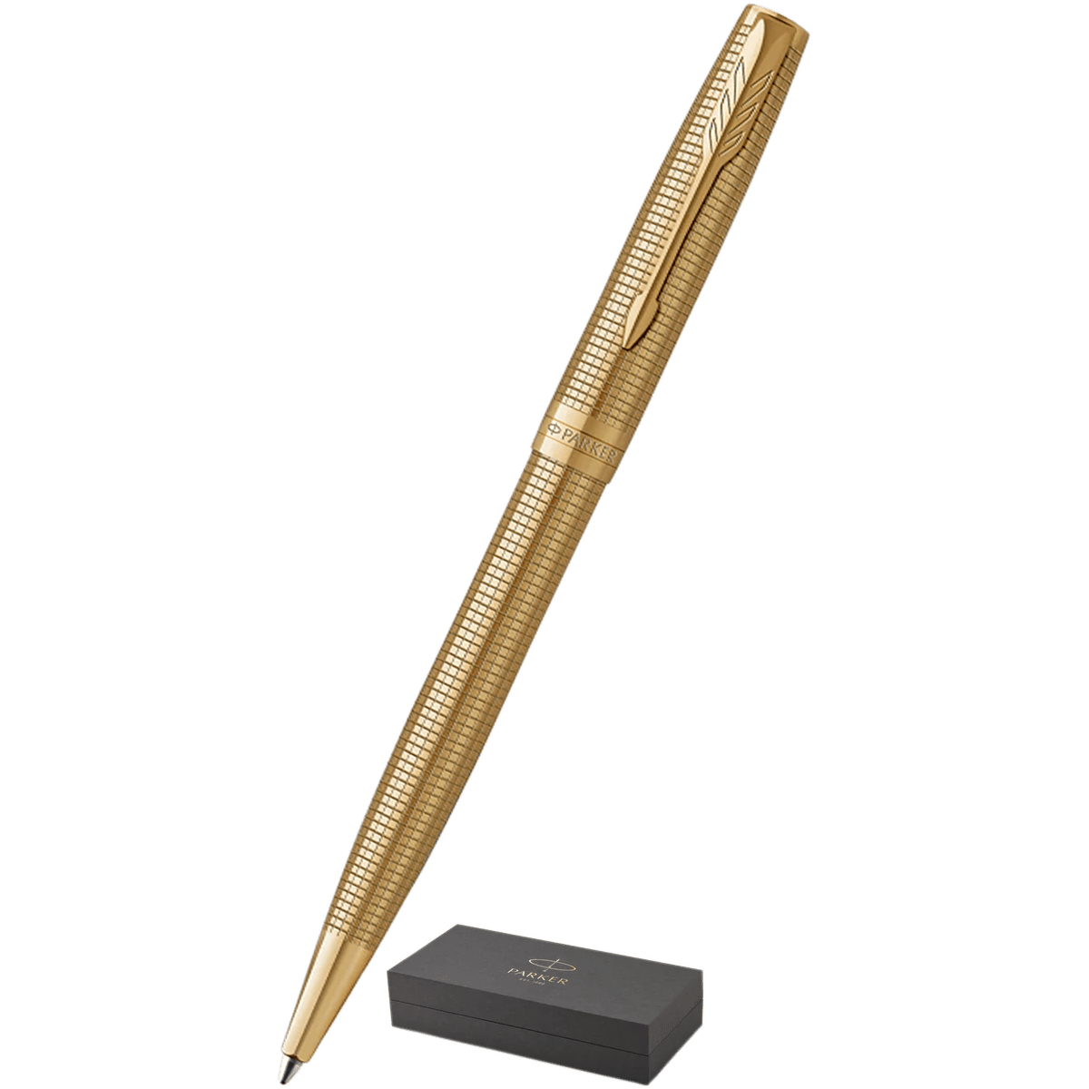 Parker Sonnet Ballpoint Pen - Ciselé Gold (Special Edition) - Pen Boutique Ltd