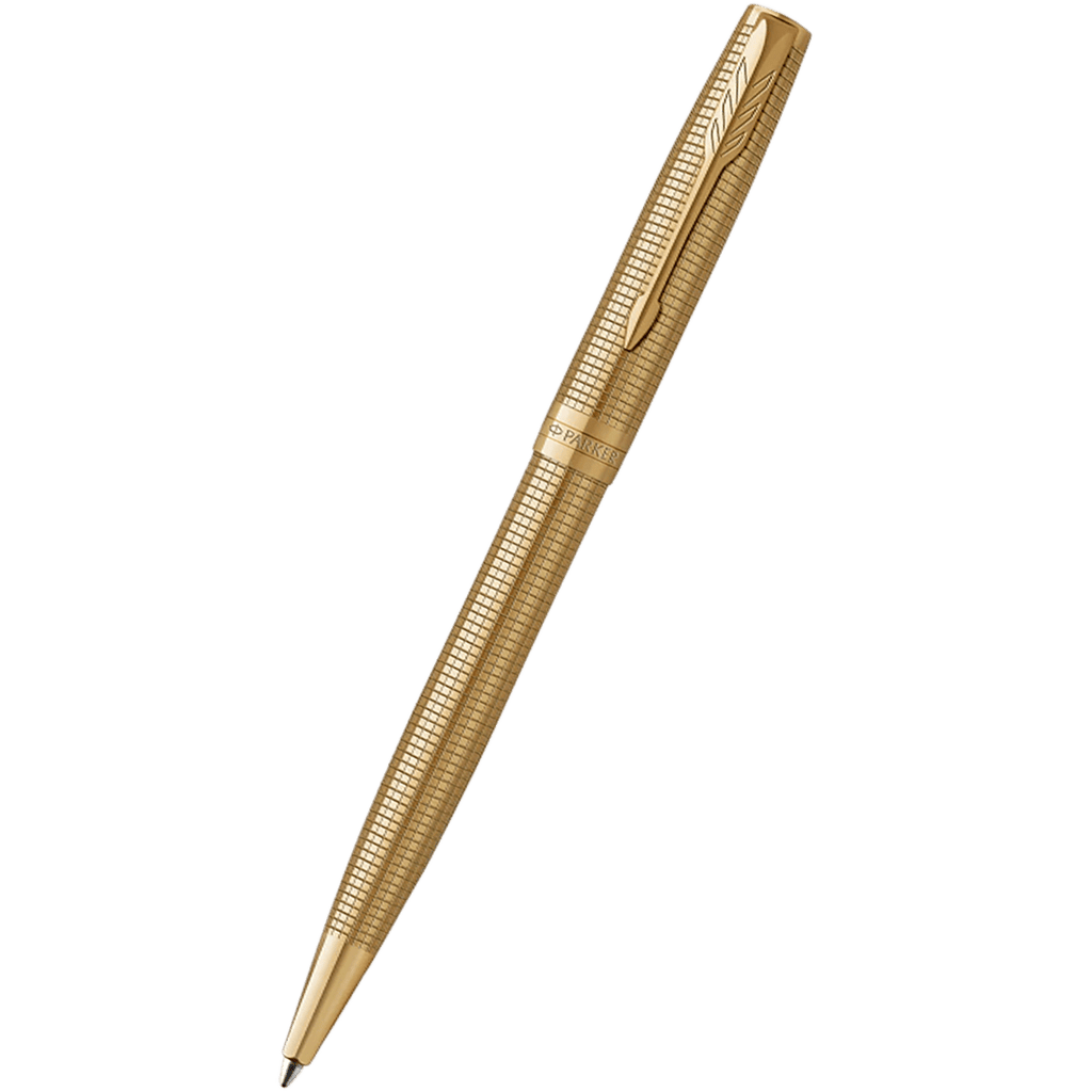 Parker Sonnet Ballpoint Pen - Ciselé Gold (Special Edition) - Pen Boutique Ltd