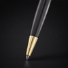 Parker Sonnet Ballpoint Pen - Grey - Gold Trim - Pen Boutique Ltd