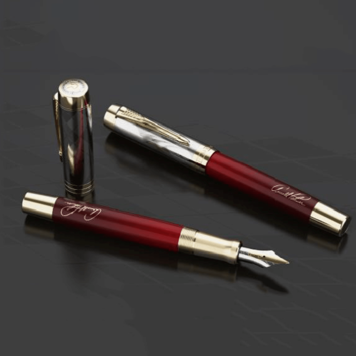 Parker Duofold Fountain Pen - Arnold Palmer (Limited Edition) - 18k nib - Pen Boutique Ltd