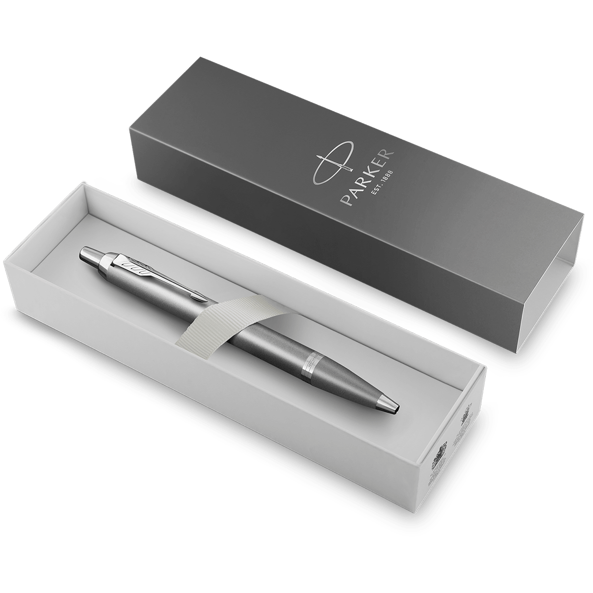 Parker IM Ballpoint Pen – Writing Rituals – Grey - Pen Boutique Ltd