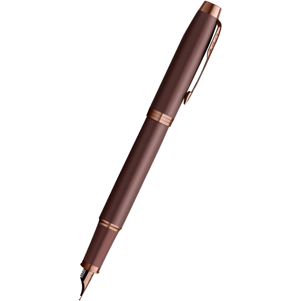Parker IM Fountain Pen - Monochrome - Burgundy - Pen Boutique Ltd
