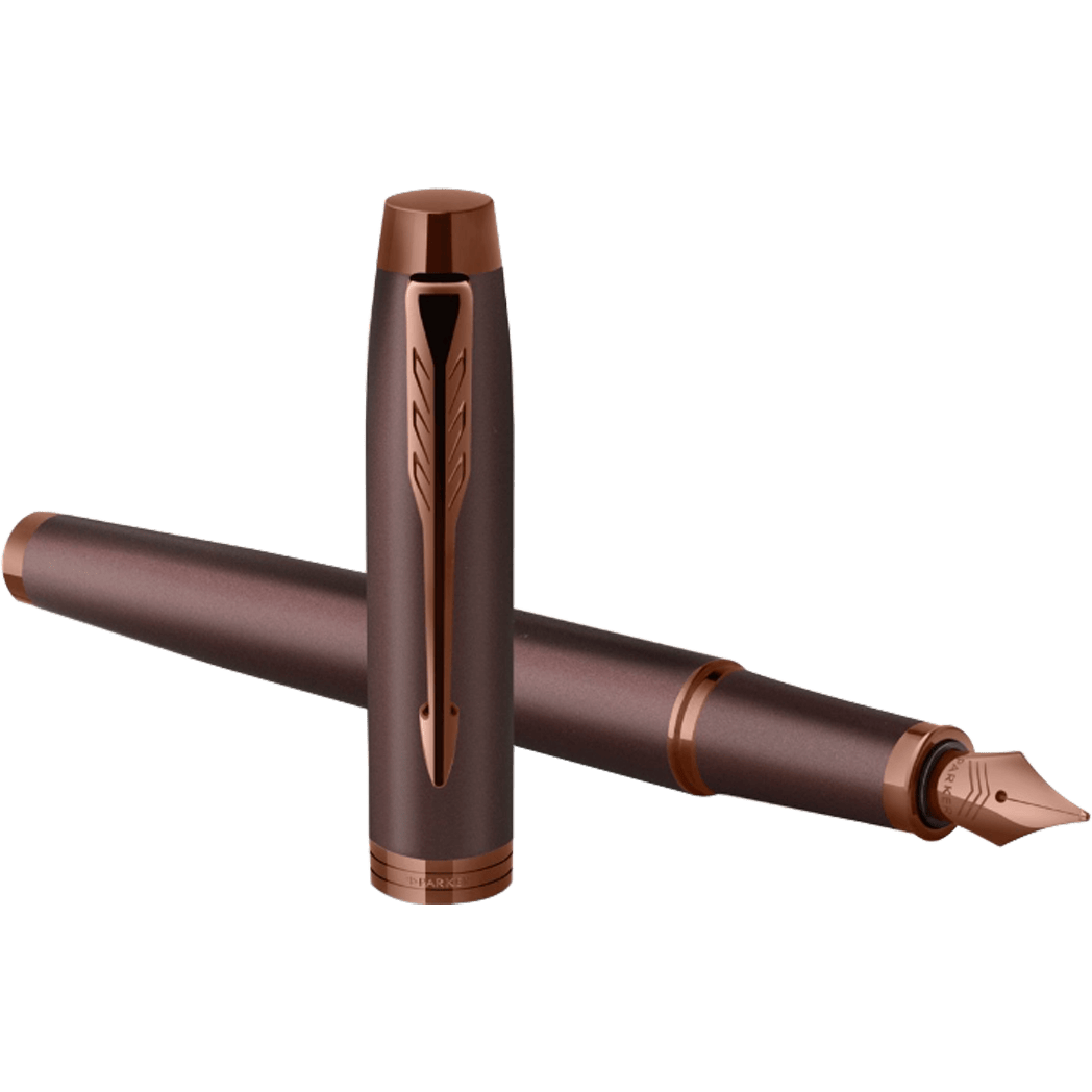 Parker IM Fountain Pen - Monochrome - Burgundy - Pen Boutique Ltd