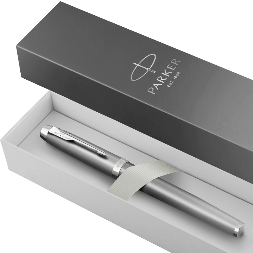 Parker IM Rollerball Pen – Writing Rituals – Grey - Pen Boutique Ltd