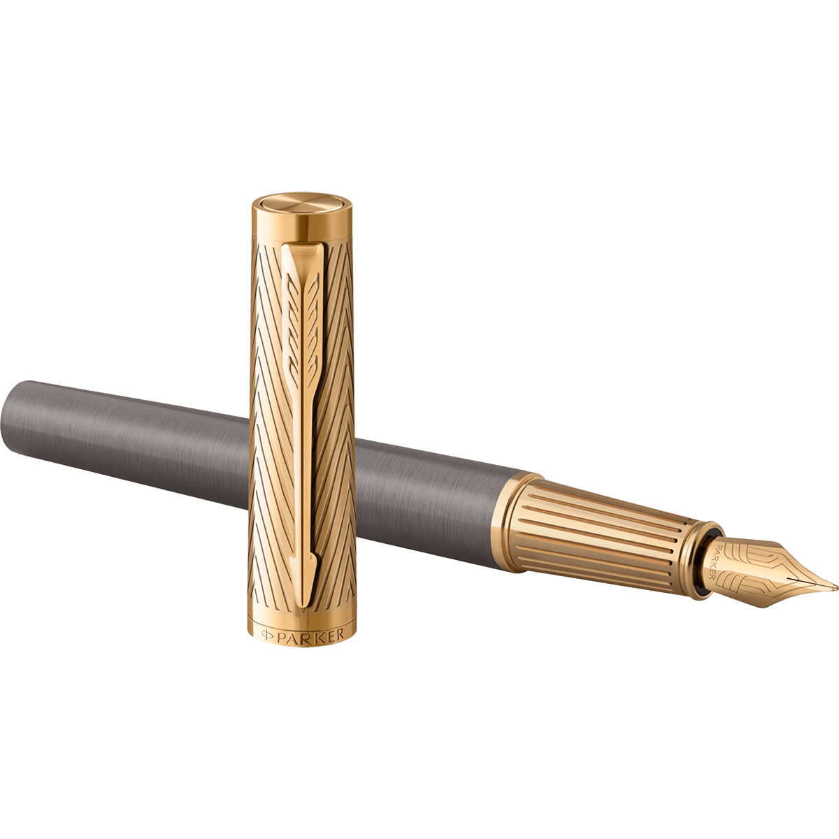 Parker Ingenuity Fountain Pen – Pioneer – Gold PVD - Pen Boutique Ltd