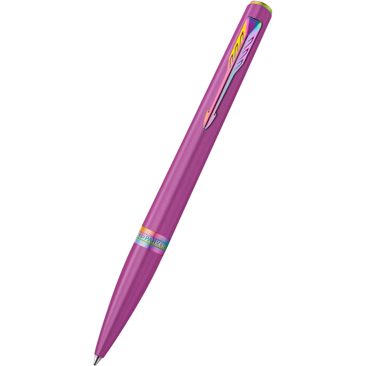 Parker Meridian Ballpoint Pen - Grape - Rainbow Trim
