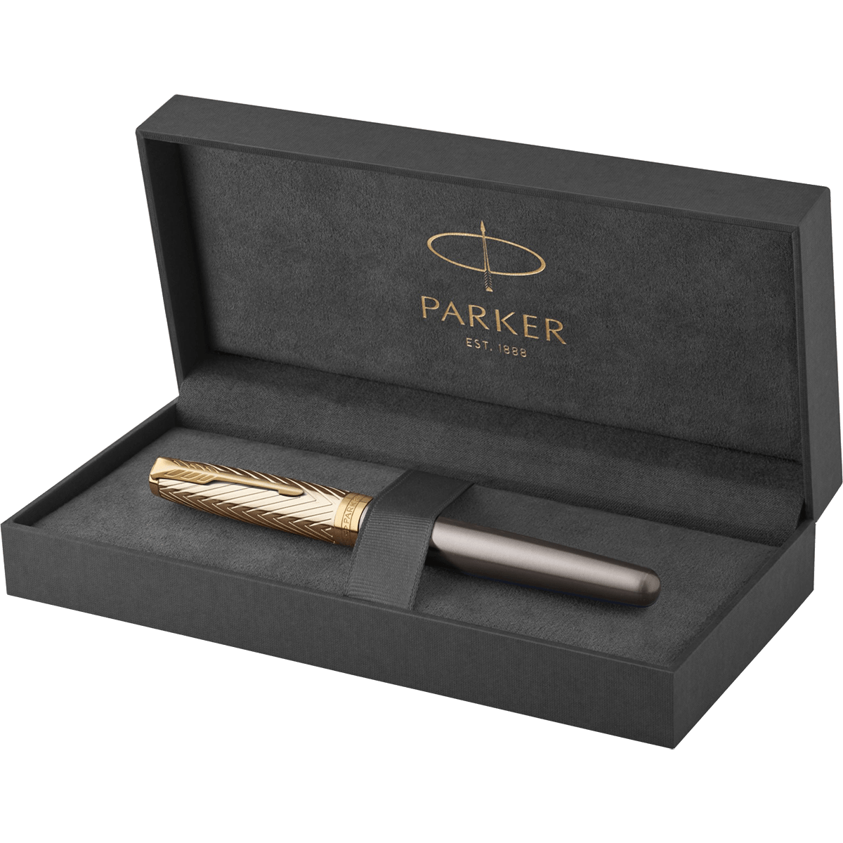 Parker Sonnet Arrow Fountain Pen – Pioneer – 23K Gold - Pen Boutique Ltd