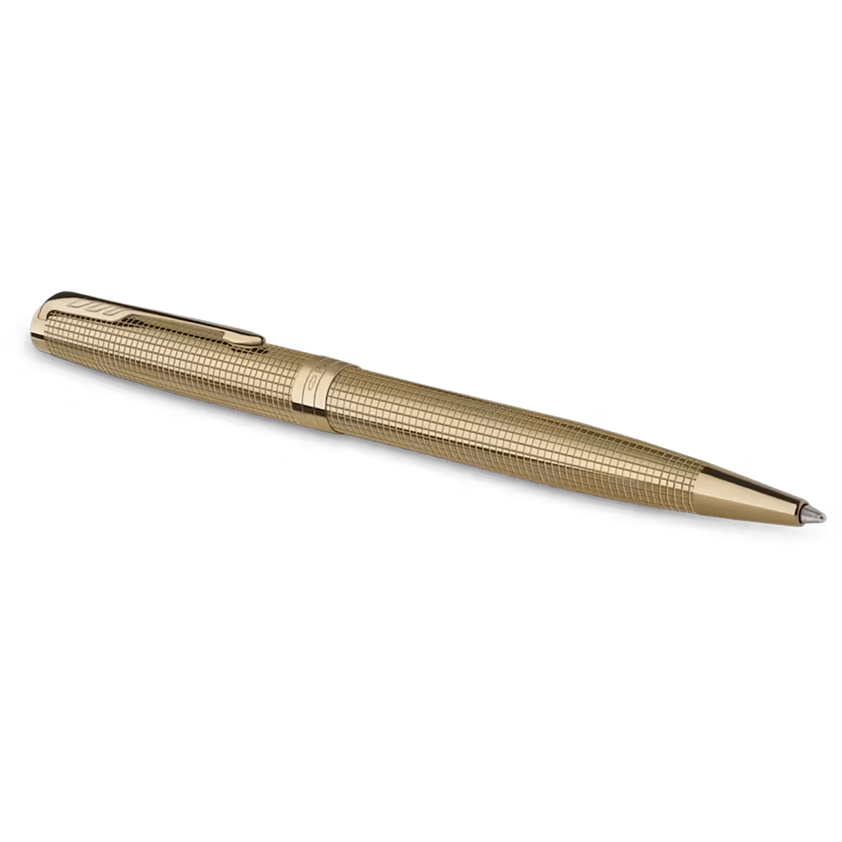 Parker Sonnet Ballpoint Pen - Ciselé Gold (Special Edition) - Pen Boutique Ltd