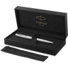 Parker Sonnet Ballpoint Pen - Ciselé Palladium - Chrome Trim (Special Edition) - Pen Boutique Ltd