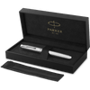 Parker Sonnet Rollerball Pen - Ciselé Palladium - Chrome Trim (Special Edition) - Pen Boutique Ltd