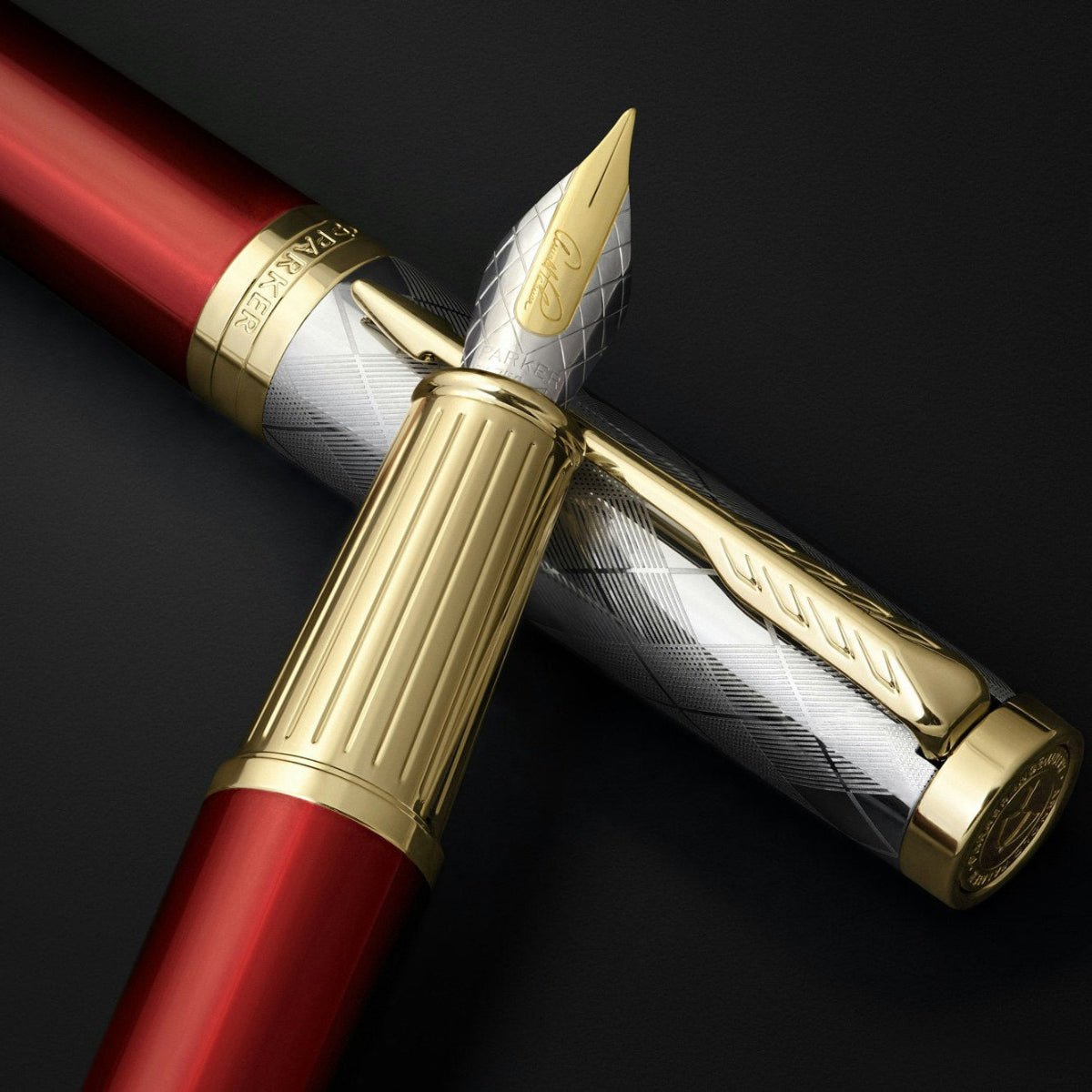 Parker Ingenuity Fountain Pen - Arnold Palmer Signature - 18K - Gold Trim (Special Edition) - Pen Boutique Ltd