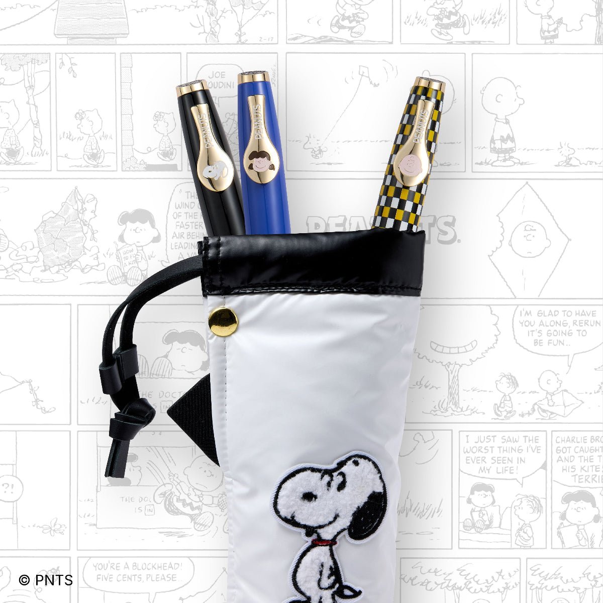 Esterbrook x Peanuts 6 Pen Holder - 2GO Cup - FRIENDS Snoopy (75th Anniversary) Special Edition - Pen Boutique Ltd