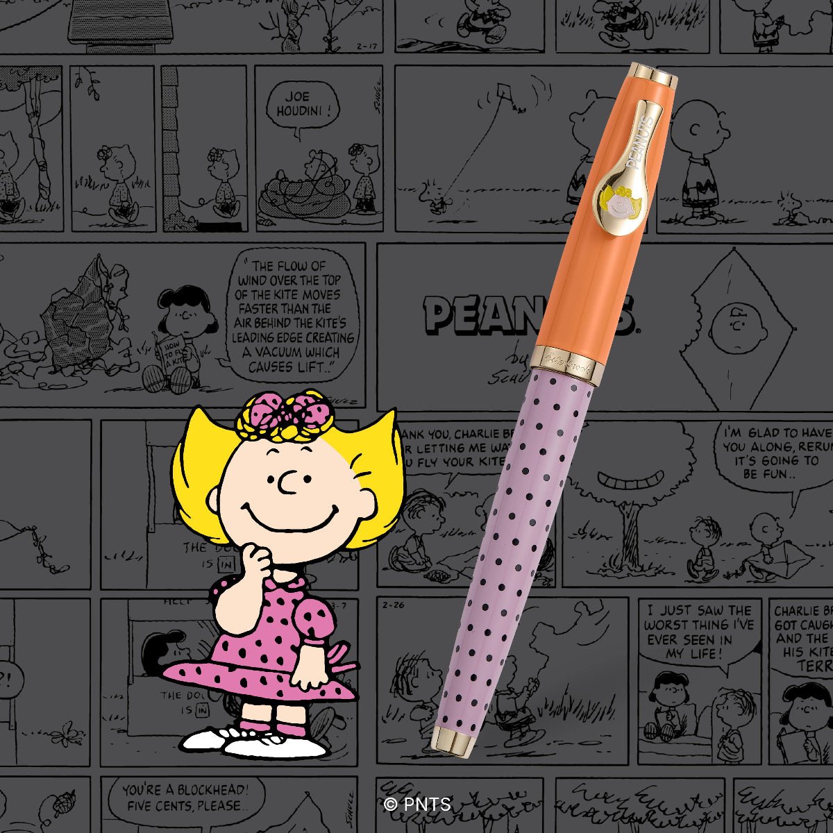 Esterbrook x Peanuts Estie Fountain Pen - FRIENDS Sally (75th Anniversary) - Pen Boutique Ltd