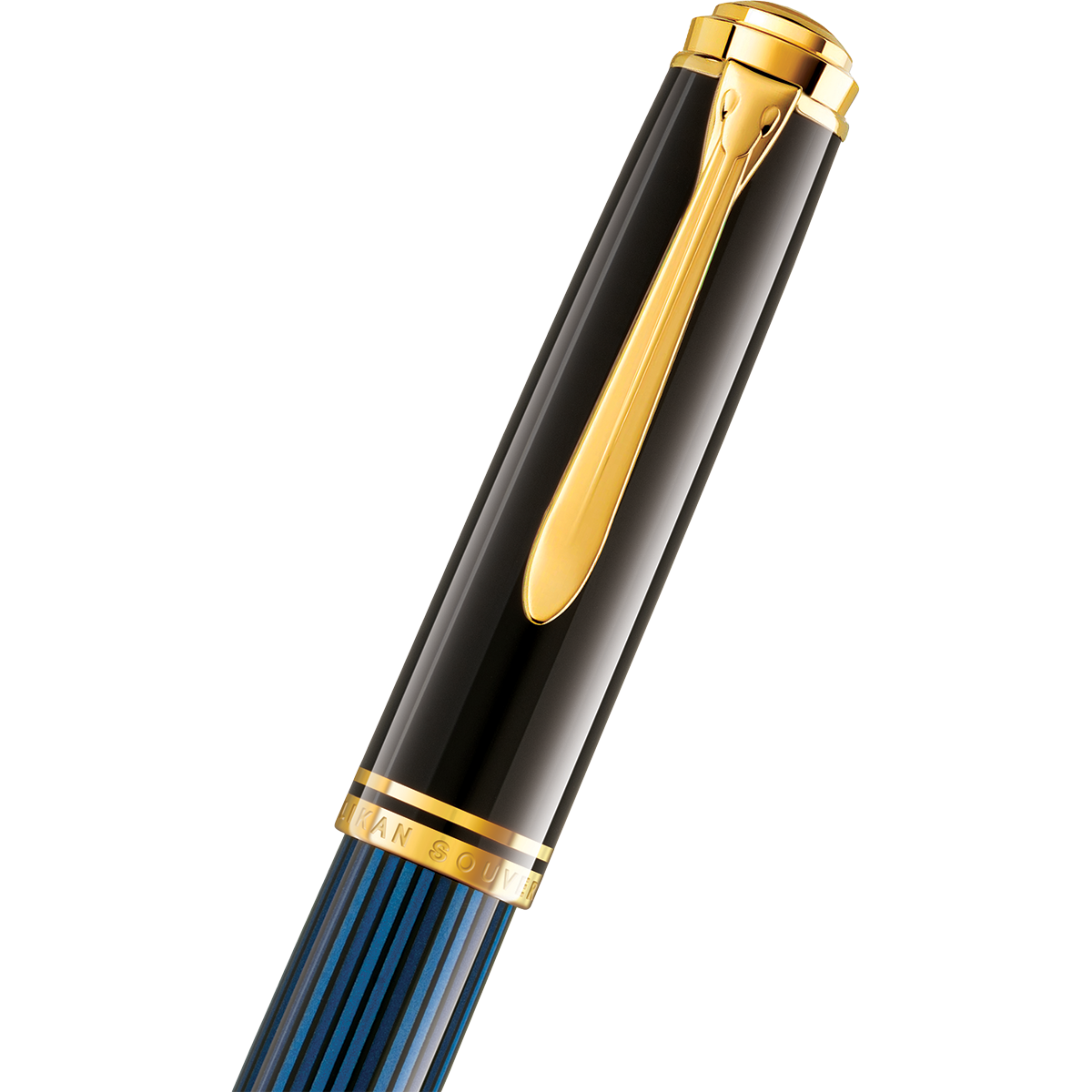 Pelikan Souveran Fountain Pen - M1000 Black & Blue-Pen Boutique Ltd