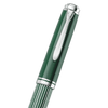 Pelikan Souveran Fountain Pen - M815 Metal Striped Green (Special Edition)-Pen Boutique Ltd