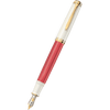 On sale: Pelikan Souveran Fountain Pen - M600 Red/White (Special Edition) - Pen Boutique Ltd