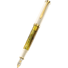 Pelikan Souveran M400 Fountain Pen - Tortoiseshell - White - Pen Boutique Ltd