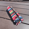 Pen Boutique Sherpa Pencil Bag - Rainbow Stripe Print (Zipper Closure) - Pen Boutique Ltd