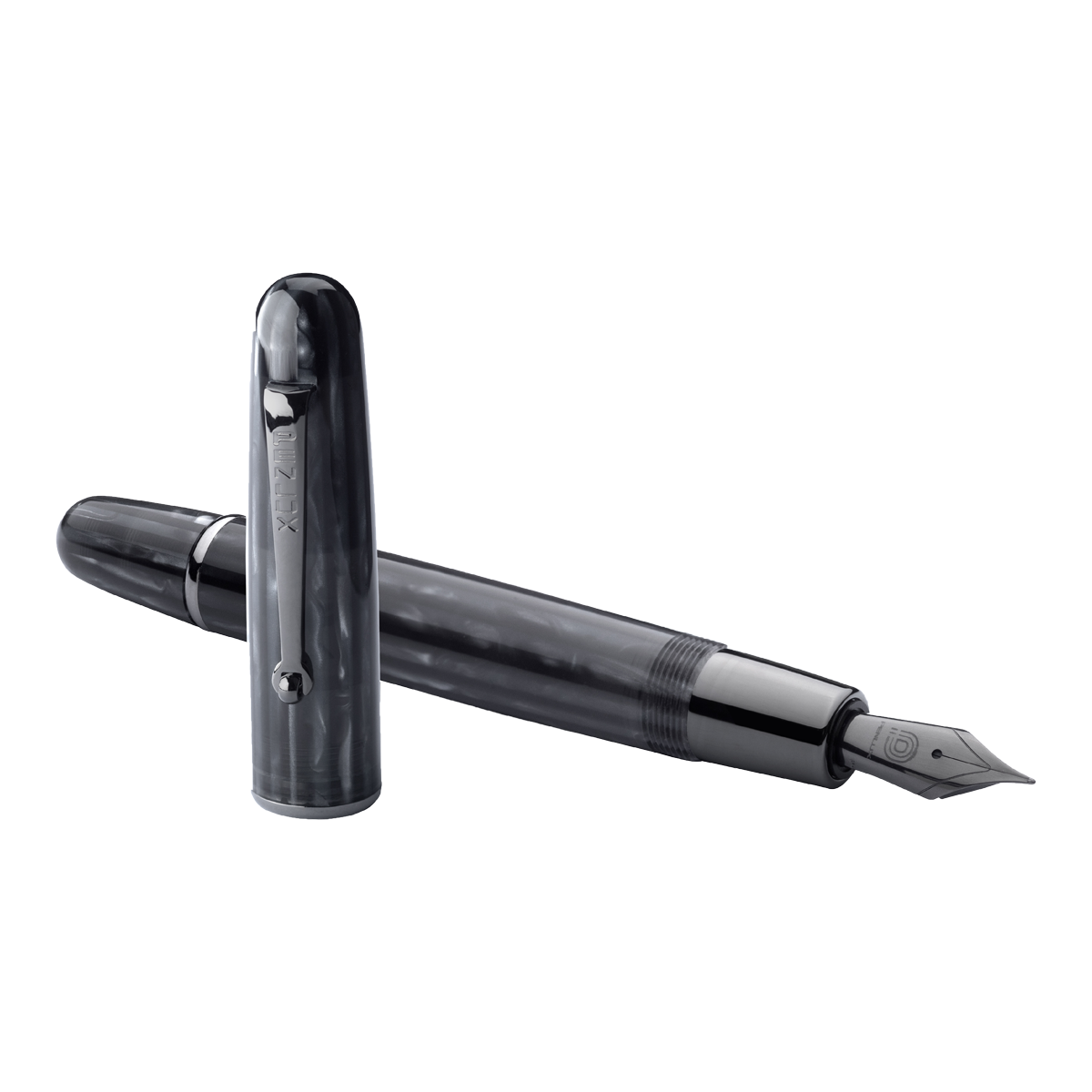 Penlux Elite Fountain Pen - Black Knight-Pen Boutique Ltd