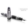 Penlux Masterpiece Grande Fountain Pen - Reserva Black Tie - Pen Boutique Ltd