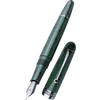 Penlux Masterpiece Delgado Fountain Pen - Ebonite Vintage Green Ripple (Limited Edition) - Pen Boutique Ltd