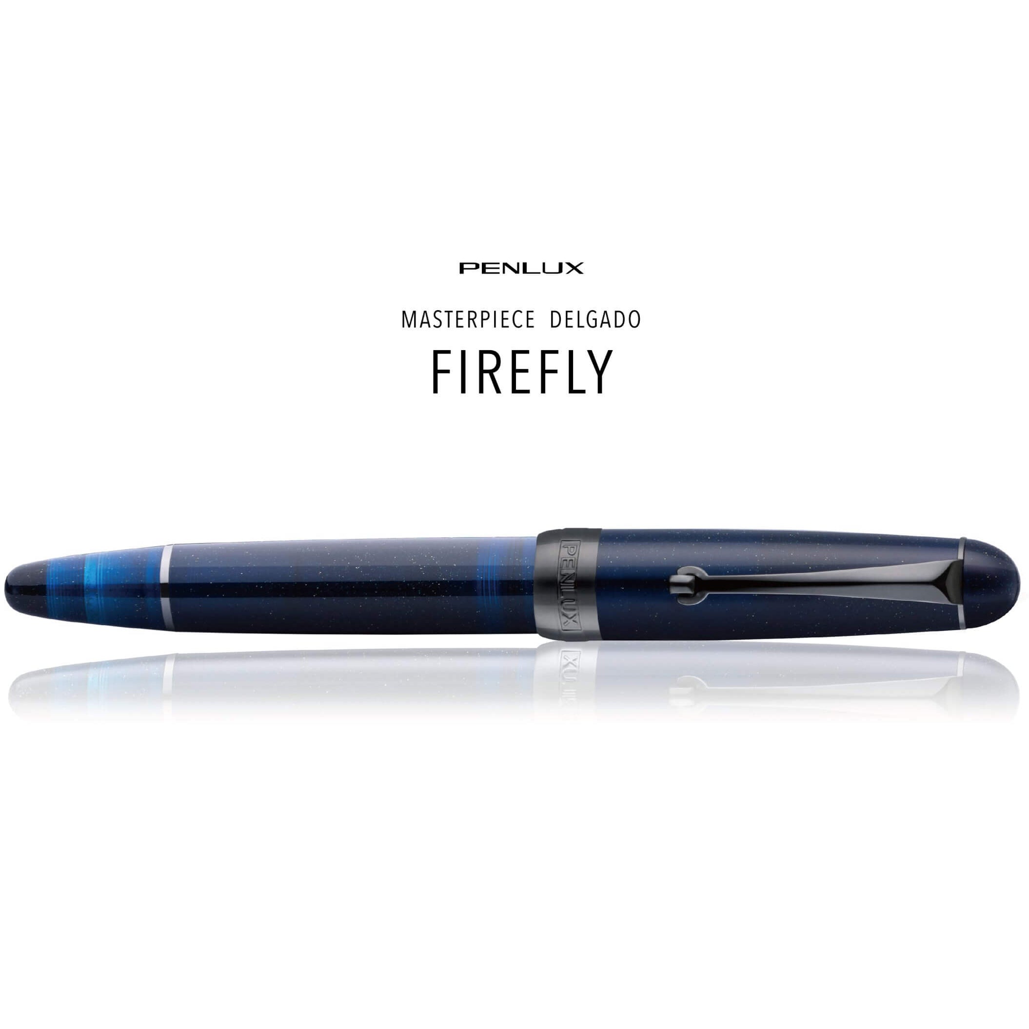 Penlux Masterpiece Fountain Pen - Delgado Firefly - Pen Boutique Ltd