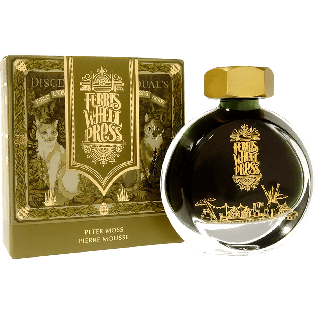 Ferris Wheel Press Ink Bottle - Peter Moss - 38ml - Pen Boutique Ltd