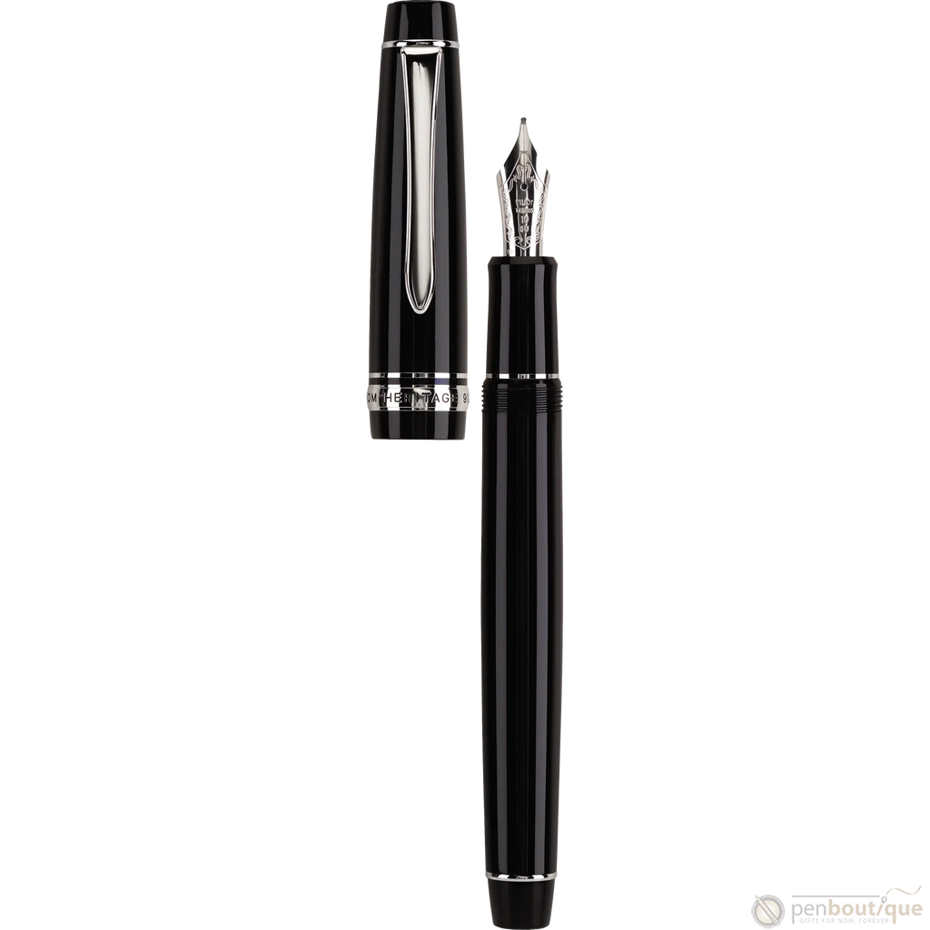 Pilot Custom 912 Fountain Pen - Black-Pen Boutique Ltd
