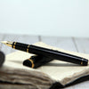 Pilot Falcon Fountain Pen - Black - Gold Trim-Pen Boutique Ltd