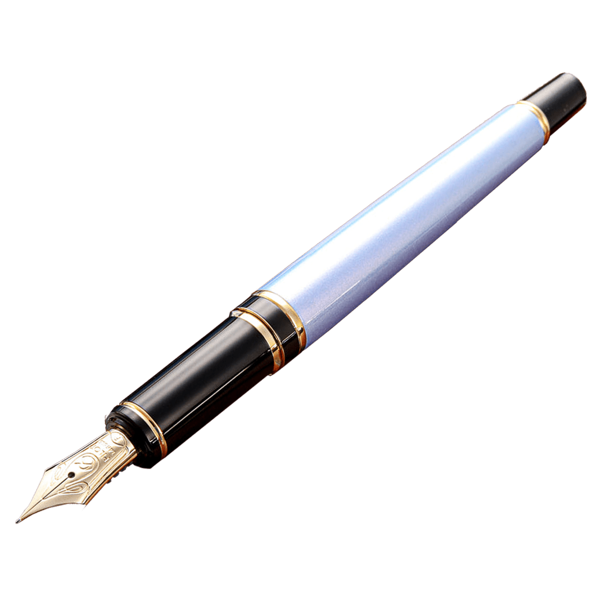 Pilot Grance Fountain Pen - Light Blue - 14K - Pen Boutique Ltd