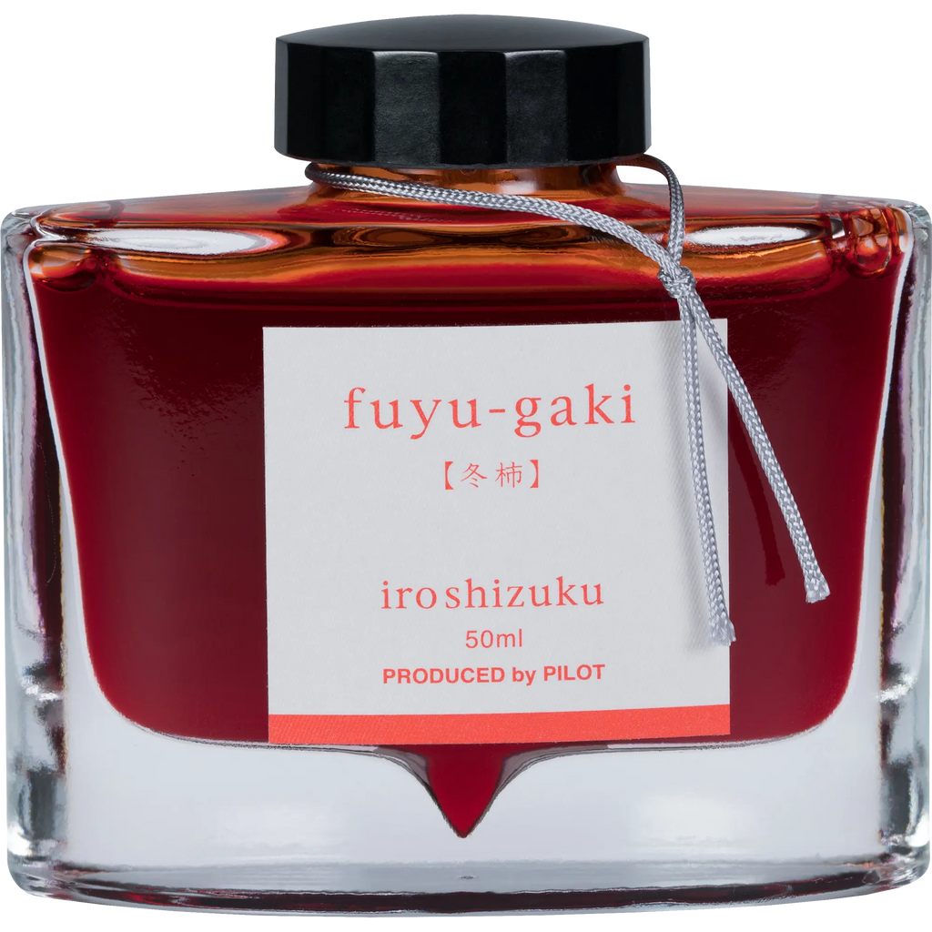 Pilot Iroshizuku Winter Persimmon (Fuyu-gaki) Fountain Pen Ink Bottle-Pen Boutique Ltd
