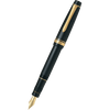 Pilot Justus 95 Fountain Pen - Black - Gold Trim - Pen Boutique Ltd