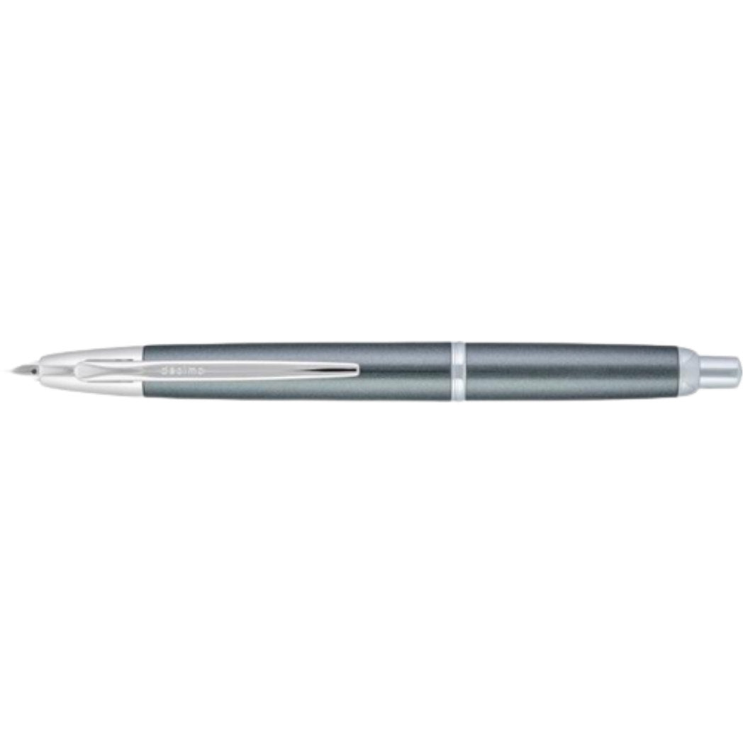 Pilot Vanishing Point Fountain Pen - Decimo Dark Grey - Pen Boutique Ltd