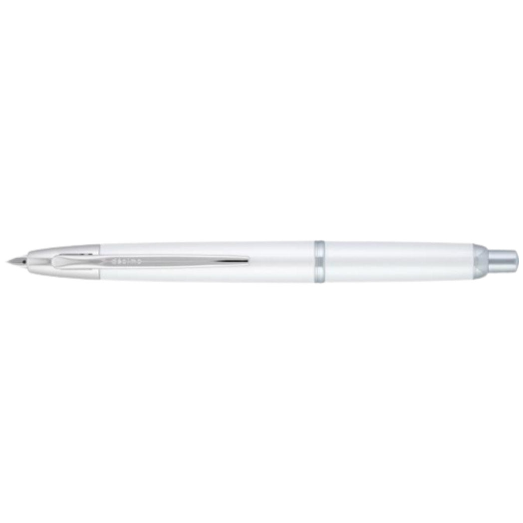 Pilot Vanishing Point Fountain Pen - Decimo White - Pen Boutique Ltd