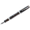 Pineider La Grande Belleza Ancient Materials Fountain Pen - Carrara Brown - Palladium Trim - Pen Boutique Ltd