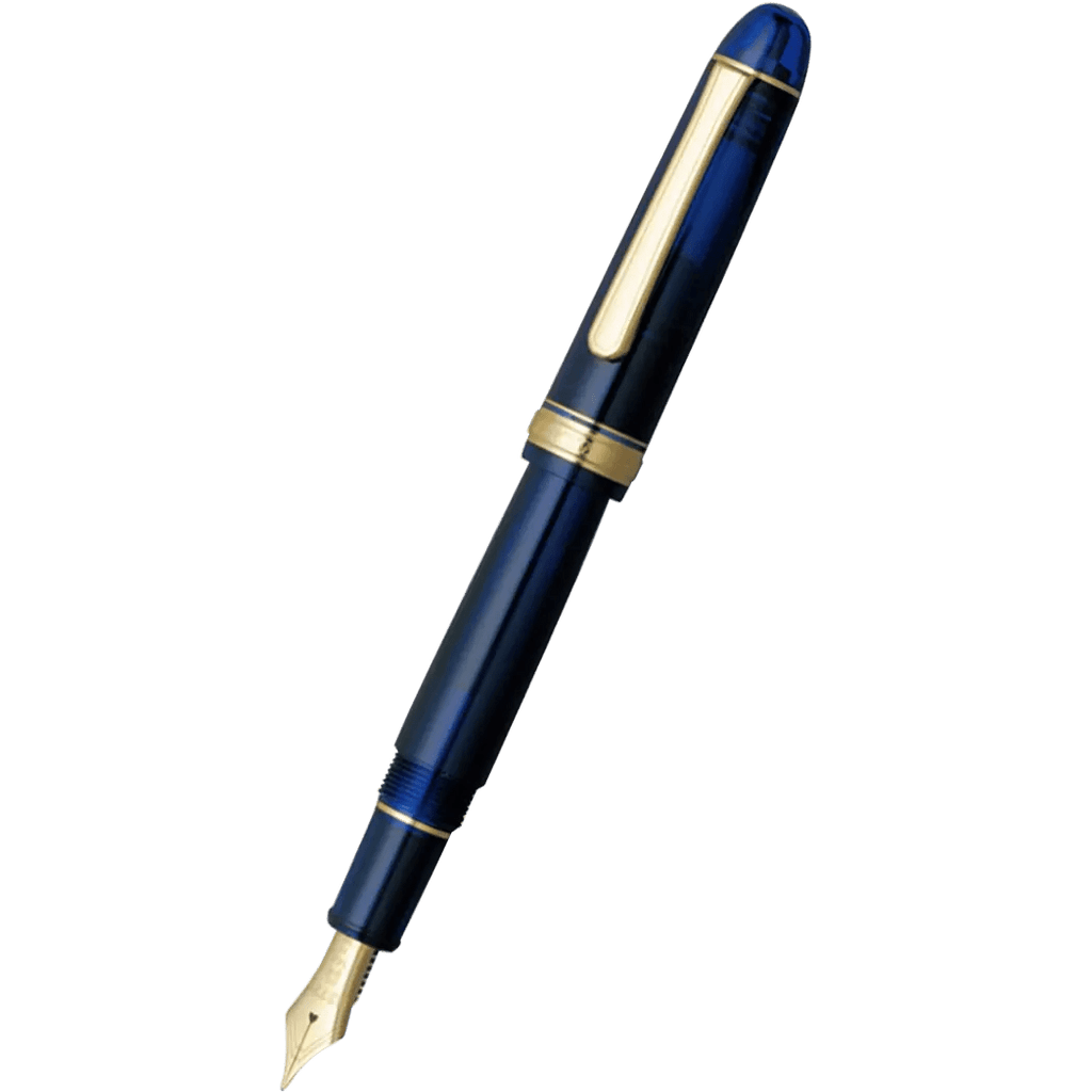 Platinum 3776 Century Chartres Blue Fountain Pen - Pen Boutique Ltd
