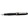 Platinum 3776 Century Fountain Pen - Black - Rhodium Trim - Music Nib - Pen Boutique Ltd