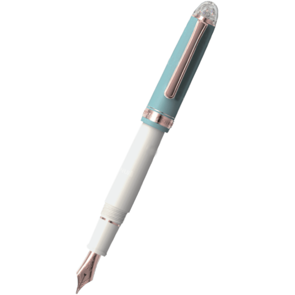 Platinum 3776 Century Fountain Pen - Shape of A Heart - Bluebird (Limited Edition) - Pen Boutique Ltd