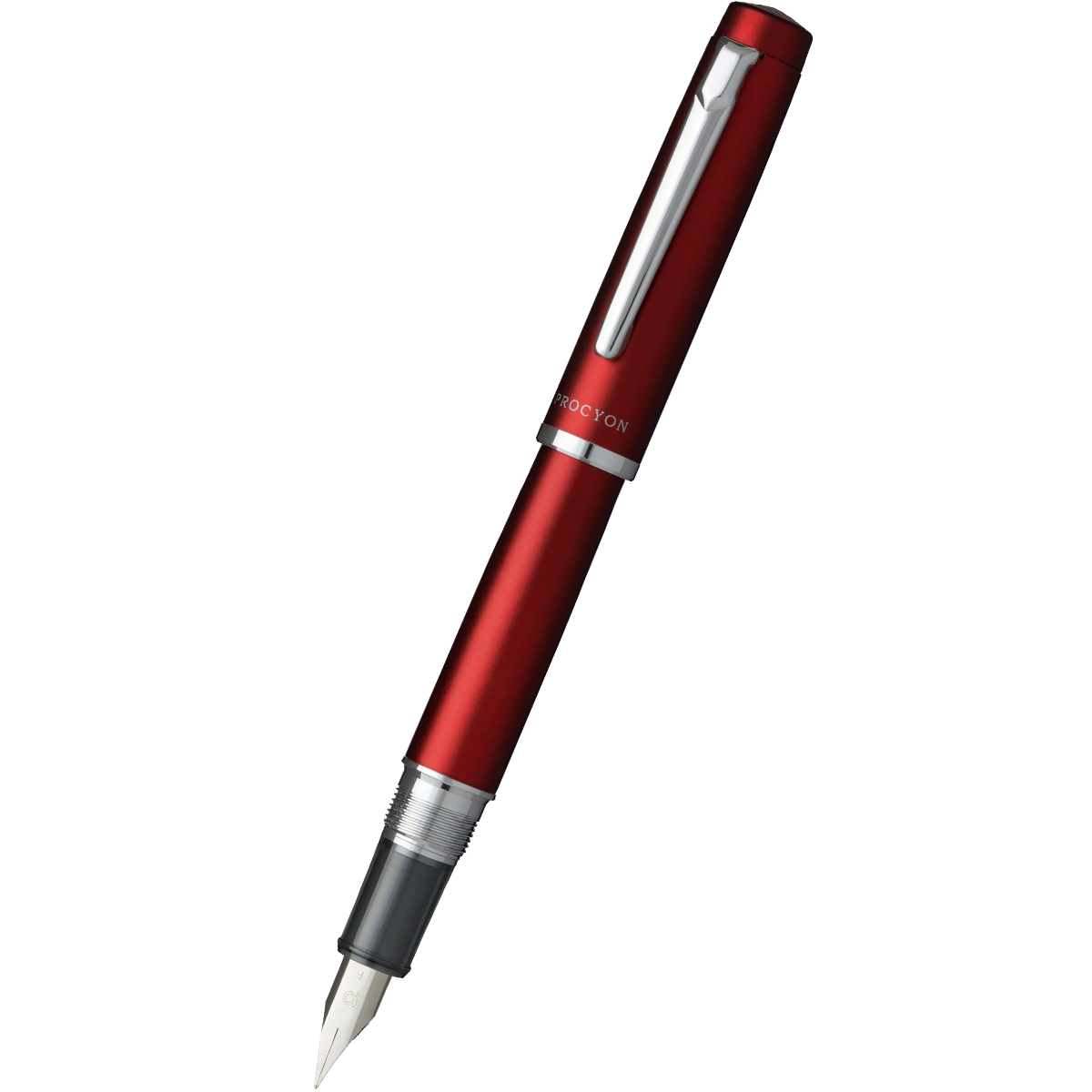 Platinum Procyon Fountain Pen - Carmine Red-Pen Boutique Ltd