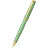 Platinum BISO Fountain Pen - Sparkle Mint Green (Limited Edition) - Pen Boutique Ltd