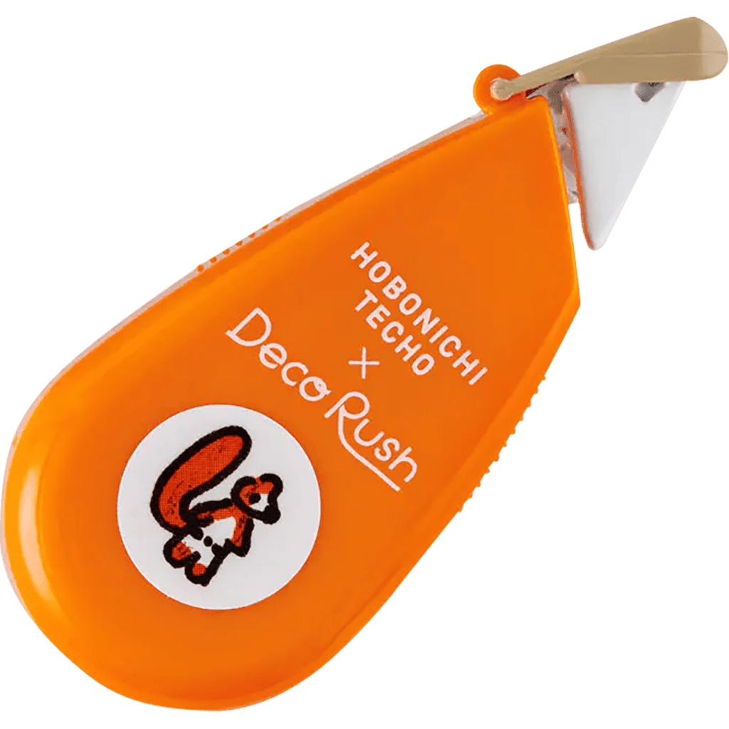 Plus x Hobonichi Deco Rush Tape Dispenser - Squirrel Squadron by 100% Orange - Pen Boutique Ltd
