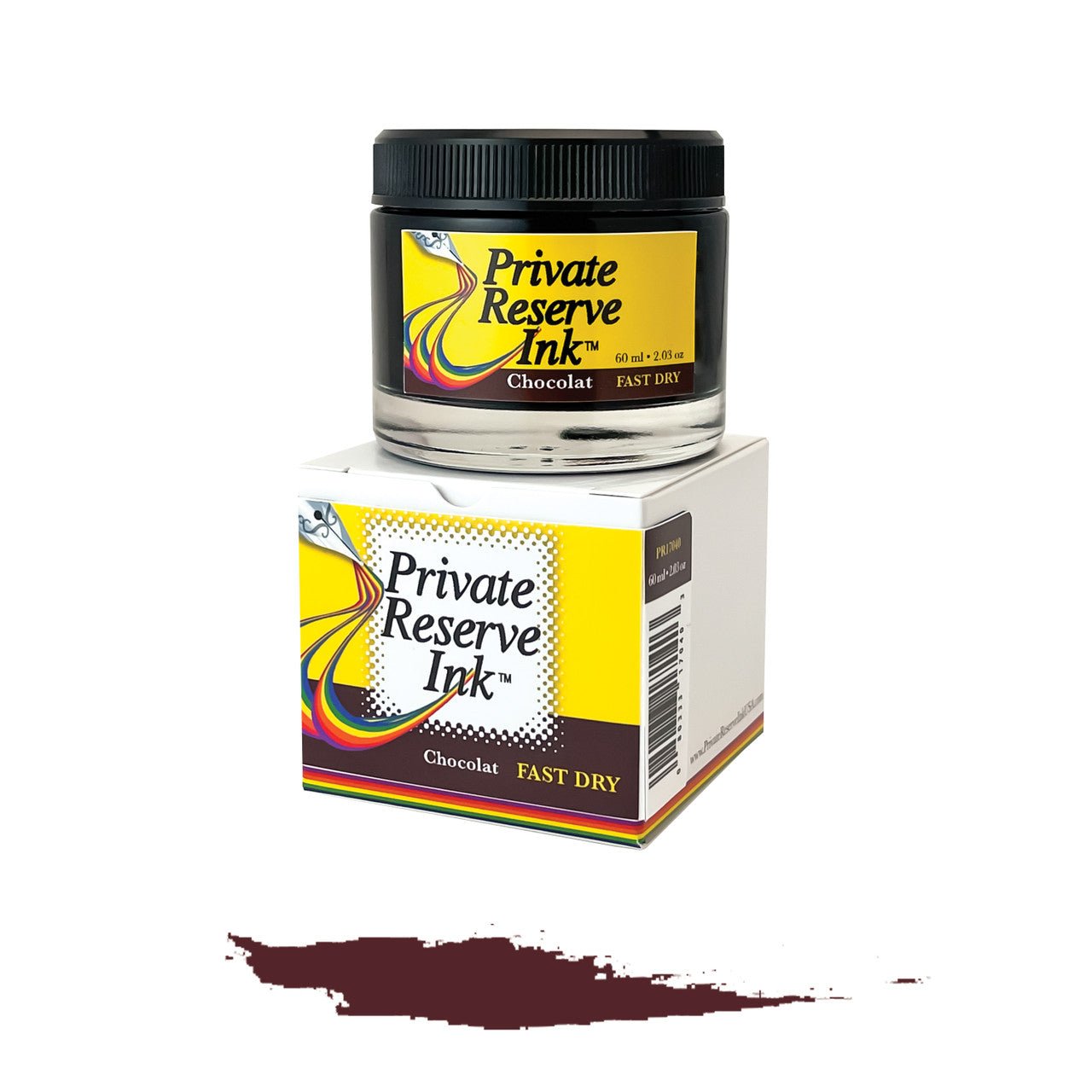 Private Reserve Fast Dry Ink Bottle - Chocolat - 60ml - Pen Boutique Ltd