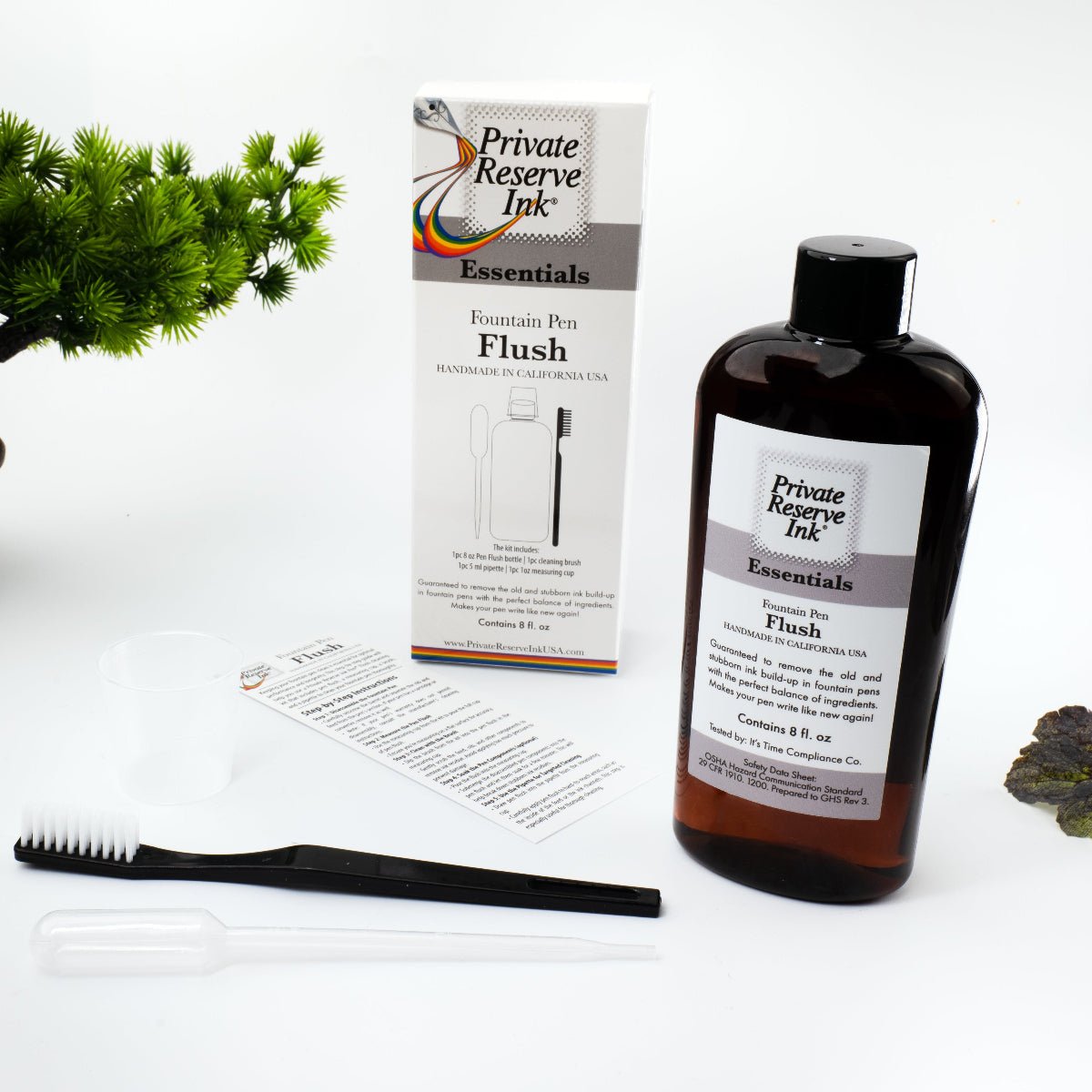Private Reserve Fountain Pen Flush Kit - Ink Essentials - 8 OZ - Pen Boutique Ltd
