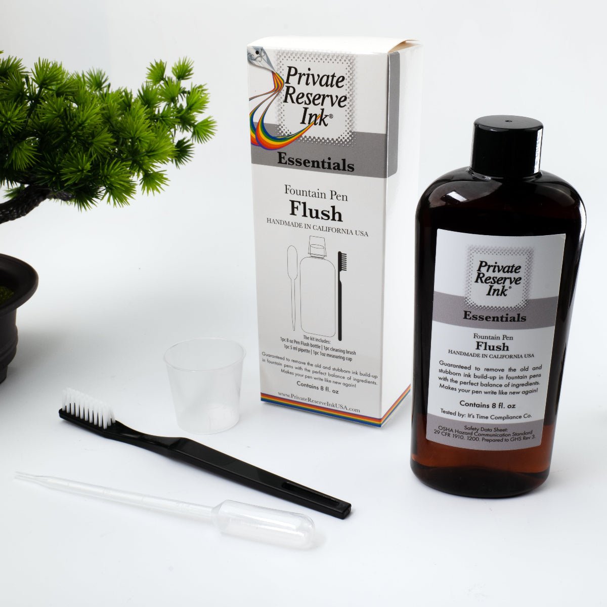 Private Reserve Fountain Pen Flush Kit - Ink Essentials - 8 OZ - Pen Boutique Ltd