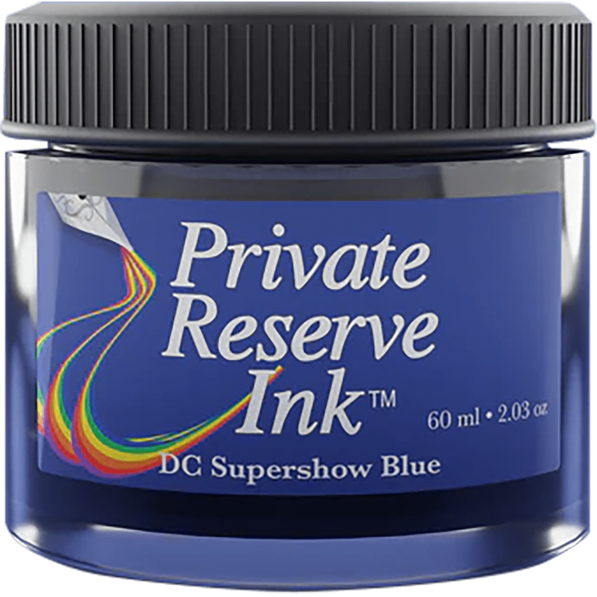 Private Reserve Ink Bottle - DC Supershow Blue - 60ml - Pen Boutique Ltd