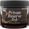 Private Reserve Ink Bottle - Ebony Brown - 60ml - Pen Boutique Ltd