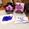 Private Reserve Ink Bottle - Ride The Lightning Purple Gold Shimmer - 60ml (Limited Edition) - Pen Boutique Ltd