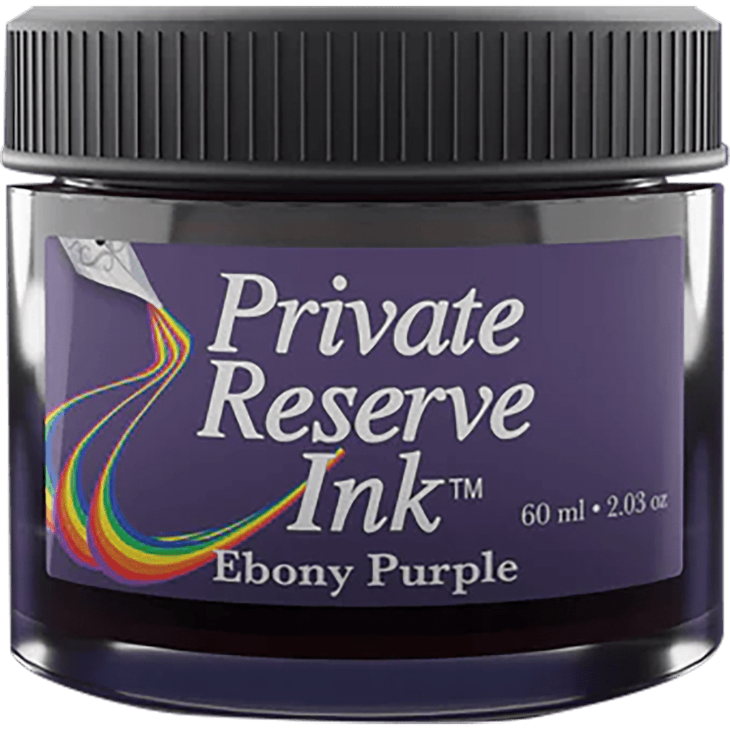 Private Reserve Ink Bottle - Ebony Purple - 60ml - Pen Boutique Ltd